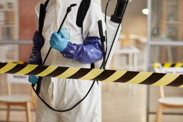 Professional Biohazard technician working in Camden, IN